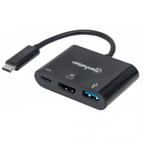 Convertidor Video USB C a HDMI H USB3 - Envío Gratuito