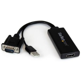 ADAPTADOR DE AUDIO STARTECH VGA A HDMI CON ALIMENTACION USB VGA2HDU - Envío Gratuito