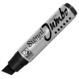 MARCADOR PERMANENTE AZOR SIGNAL JUMBO 43000NE COLOR NEGRO 1 PIEZA - Envío Gratuito
