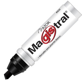 MARCADOR PARA PIZARRON AZOR MAGISTRAL 83012NE COLOR NEGRO 1 PIEZA - Envío Gratuito
