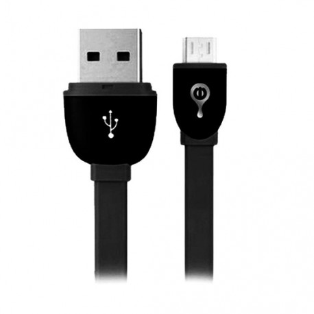 CABLE DE TRANSFERENCIA DE DATOS ADAPTADOR MICRO USB A MACHO A B MACHO PERFECT CHOICE COLOR NEGRO DE 1 METRO EL-994299 - Envío Gr