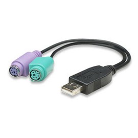 Convertidor USB 2.0 a PS/2 - Envío Gratuito