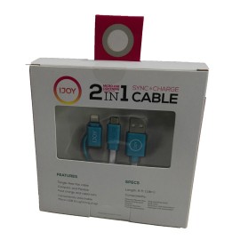 CABLE ADAPTADOR MICRO USB IJOY IP6FT2MW 1.8 METROS BLANCO - Envío Gratuito