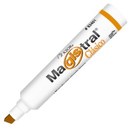 MARCADOR PARA PIZARRON AZOR MAGISTRAL CLASICO 83406 COLOR NARANJA 1 PIEZA - Envío Gratuito
