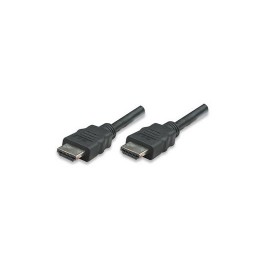 CABLE HDMI MACHO A MACHO MANHATTAN COLOR NEGRO DE 2 METROS 323215 - Envío Gratuito