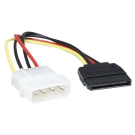 CABLE DE ALIMENTACION SATA MOLEX A SATA 15 PIN MANHATTAN DE 0.2 METROS - Envío Gratuito