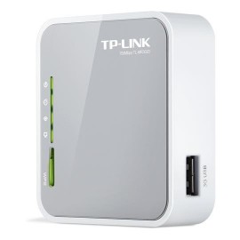 ROUTER INALAMBRICO PORTÁTIL 3G TP-LINK TL-MR3020 VELOCIDAD 150 MBPS - Envío Gratuito