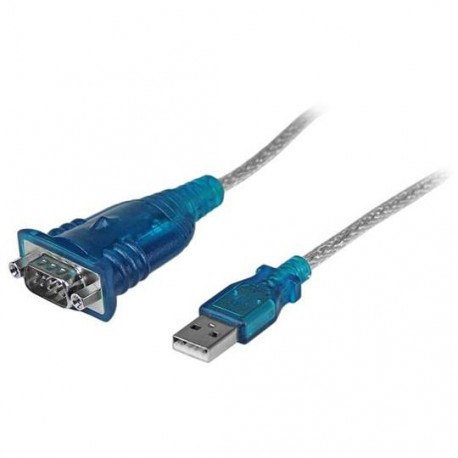 CABLE ADAPTADOR USB A SERIE RS232 MACHO A MACHO STARTECH COLOR NEGRO DE 430 MM ICUSB232V2 - Envío Gratuito