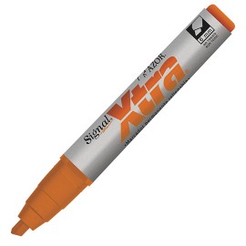 MARCADOR PERMANENTE AZOR SIGNAL XTRA 40006 COLOR NARANJA 1 PIEZA - Envío Gratuito