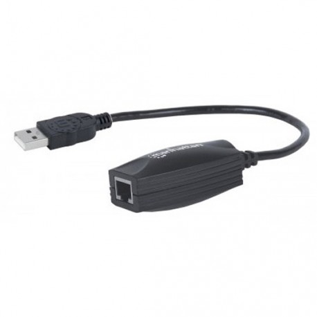 CABLE EXTENSION ACTIVA USB A MACHO,A HEMBRA MANHATTAN COLOR NEGRO DE 60 METROS 179300 - Envío Gratuito