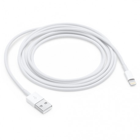 CABLE LIGHTNING A USB,BLANCO, 2 M - Envío Gratuito