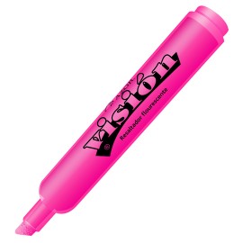 MARCADOR RESALTADOR AZOR VISION 2300RS COLOR ROSA FLUORESCENTE 1 PIEZA - Envío Gratuito