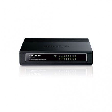 SWITCH NO ADMINISTRABLE TP-LINK TL-SF1016D 16 PUERTOS - Envío Gratuito