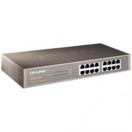 SWITCH NO ADMINISTRABLE TP-LINK TL-SF1016DS 16 PUERTOS - Envío Gratuito