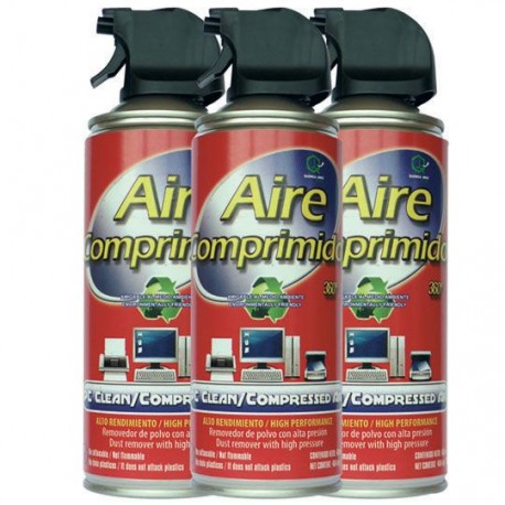 AIRE COMPRIMIDO QUIMICA JEREZ 411X3 PARA REMOVER EL POLVO - Envío Gratuito