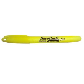 MARCATEXTOS RESALTADOR BACO BACOFLASH COLOR AMARILLO 1 PIEZA - Envío Gratuito