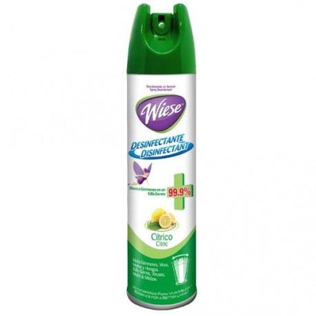 DESINFECTANTE AEROSOL WIESE 400 ML - Envío Gratuito