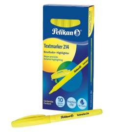 MARCATEXTOS RESALTADOR PELIKAN 214VE COLOR VERDE 1 PIEZA - Envío Gratuito