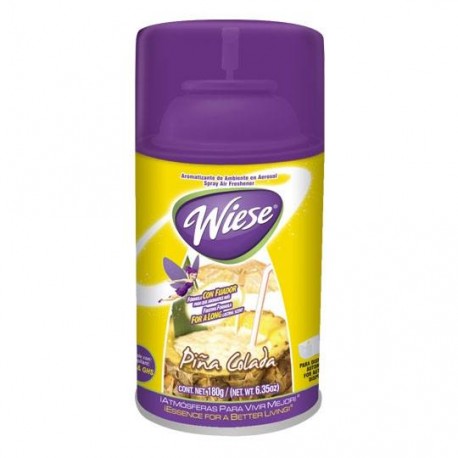 AROMATIZANTE AEROSOL BREEZE MATIC WIESE PINA COLADA 180 GR - Envío Gratuito