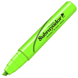 MARCATEXTOS RESALTADOR AZOR SUBRAYADOR 2450VE COLOR VERDE FLUORESCENTE 1 PIEZA - Envío Gratuito