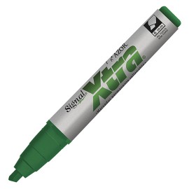 MARCADOR PERMANENTE AZOR SIGNAL XTRA 40004 COLOR VERDE 1 PIEZA - Envío Gratuito