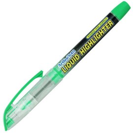 MARCATEXTOS RESALTADOR ARTLINE LIQUID HIGHLIGHTER EK640V COLOR VERDE FLUORESCENTE 1 PIEZA - Envío Gratuito